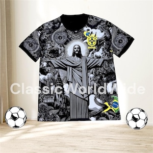 Brazil Jersey Ronaldinho Neymar Vini Jr | Brasil Soccer Jersey Pele Adriano Kaka