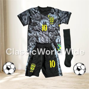 Brazil Jersey ‘Jesus’ |  Brazil Special Kit Black | Brazil Football kit Ronaldinho