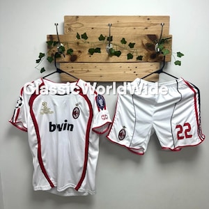 Milan Soccer football Jersey Kit  2006 Kaka Maldini
