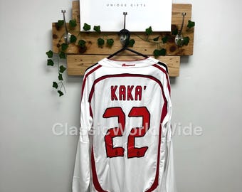 ACミラン カカ #22 サッカーユニフォーム 2013/14 ホーム 長袖 - Etsy 日本