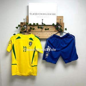 サッカー　ブラジル　RONALDO サッカーTシャツ 2002年代 Brazil Ronaldo 2002 Retro Jersey Men's L | eBay