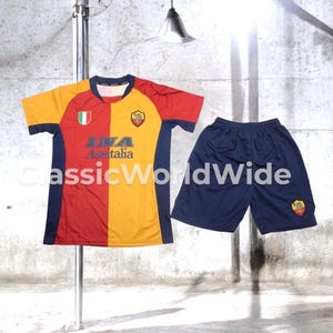 Roma Totti 10 kids Kit | Totti jersey Roma 2001