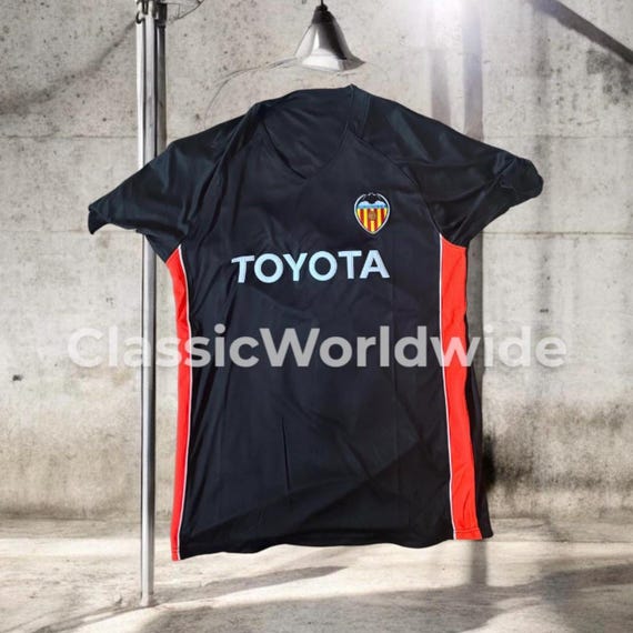 Valencia DAVID VILLA シャツ 7番 2006-07 Valencia Away Shirt David Villa #7 - 6/10 - (M)