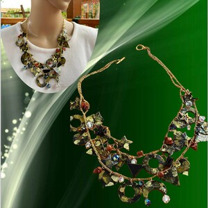 Junk necklaces 80's hotsell