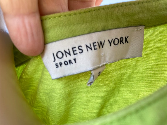Jones of New York LIME GREEN T-shirt. M/L - image 7