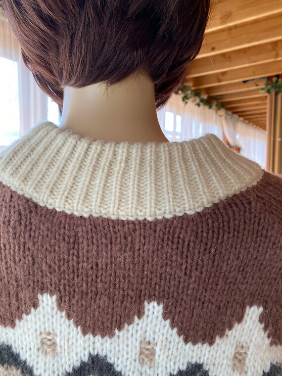 Vintage winter ski-style pullover - AERIE - Overs… - image 5