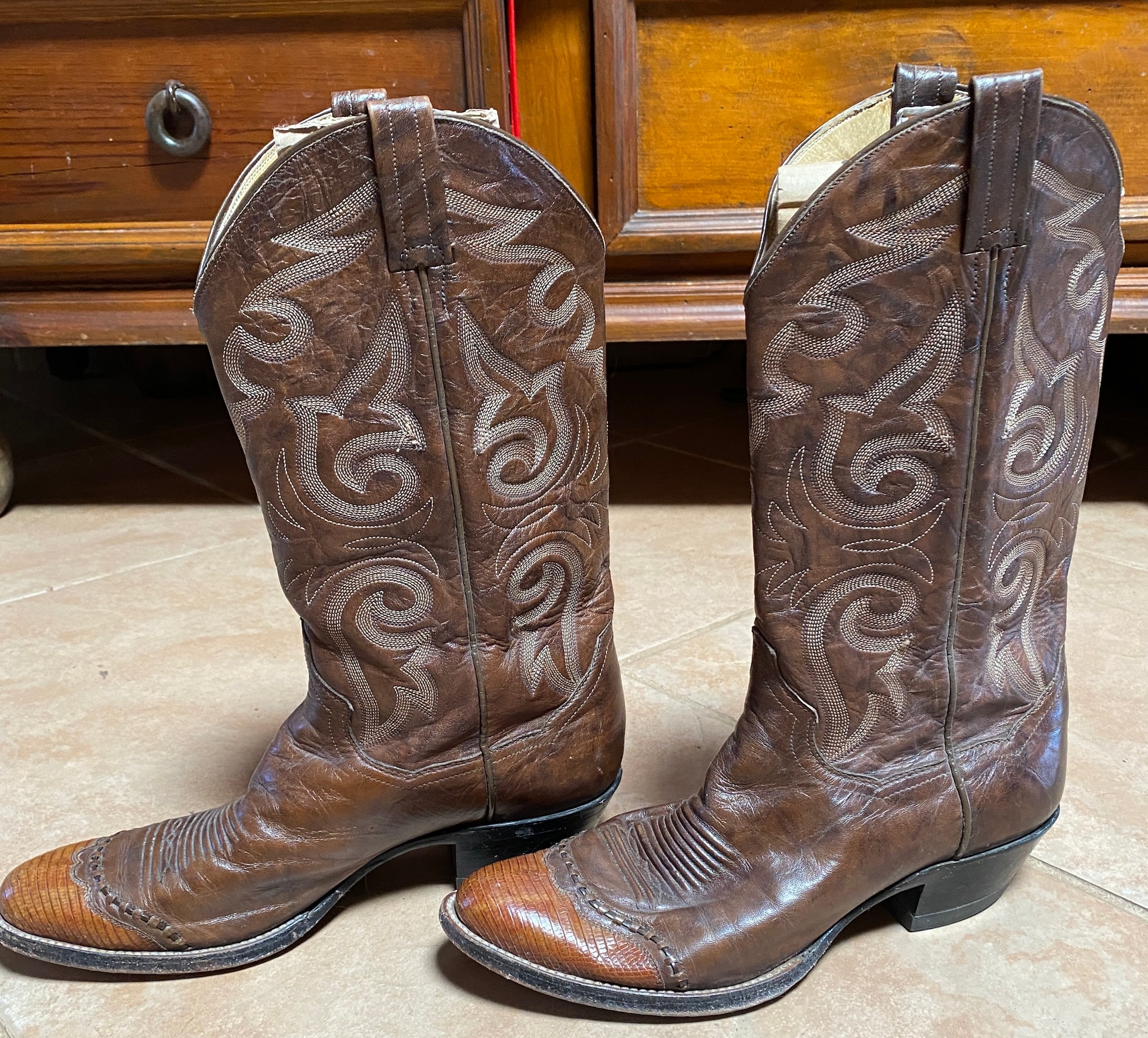 Sanders Mexico Boots - Etsy