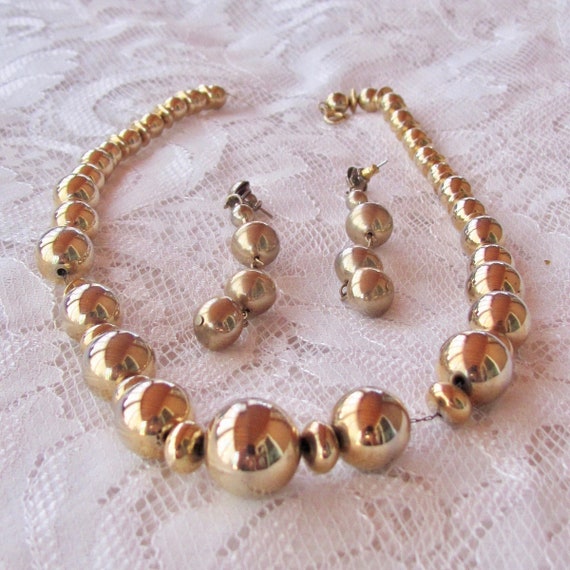 Vintage 80's - Gold plated Necklace and Assorted … - image 3