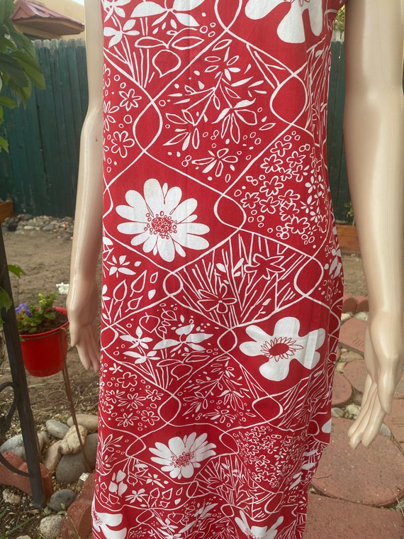 SEARS-ROEBUCK - Vintage 60s - Cotton sleeveless r… - image 5