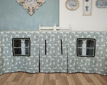 Tienda de juegos infantil, casita de juegos de mesa, regalo para niños, accesorios para fiestas de cumpleaños, teatro de interior