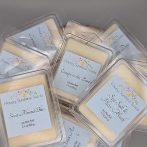 Wax Melts, pick 4 scents