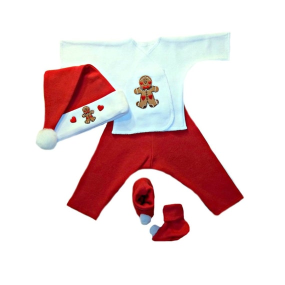 preemie first christmas outfit
