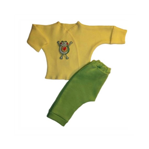 4 Preemie and Newborn Sizes Whale of a Time Baby 2 Piece Pants Shirt Outfit
