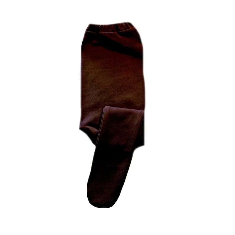 Elastic Waist. Cotton Spandex for a Soft Stretch Newborn and Toddlers up to 24 Months Brown Baby Girl Tights 6 Sizes for Preemie