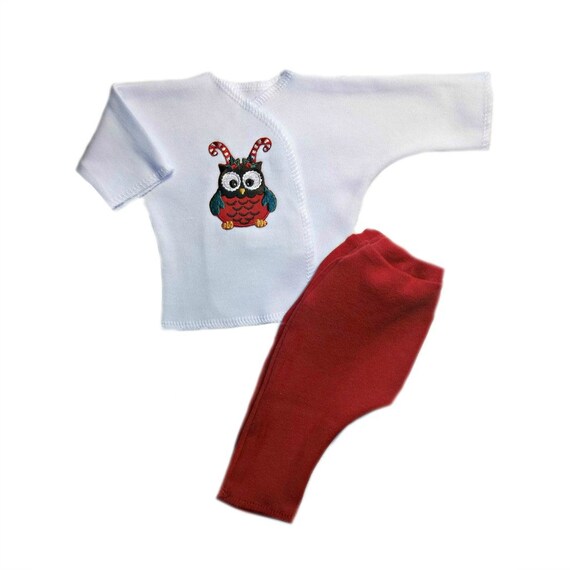 Oh Christmas Tree Baby Pants Shirt Clothing Outfit 4 Preemie and Newborn Sizes