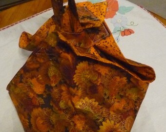 Covered Dish Carrier, (Orange),casserole carrier, potluck dinner, family dinner, hot dishes, handmade items, serving tray