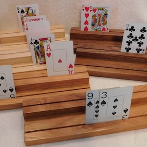 Playing Card Holder, holder for cards or board games 