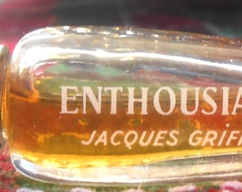 Perfume Jacques Griffe Enthousiasme .10oz/3,5ml Botella distintiva de perfume puro