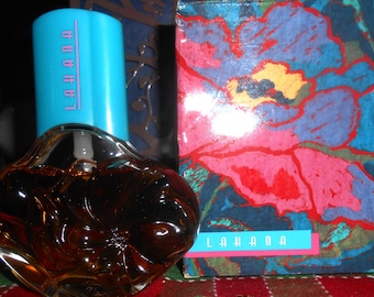 Colonia en aerosol Avon Lahana, rara, 1.7 oz, exuberante fragancia de verano, 1991, sin refinar