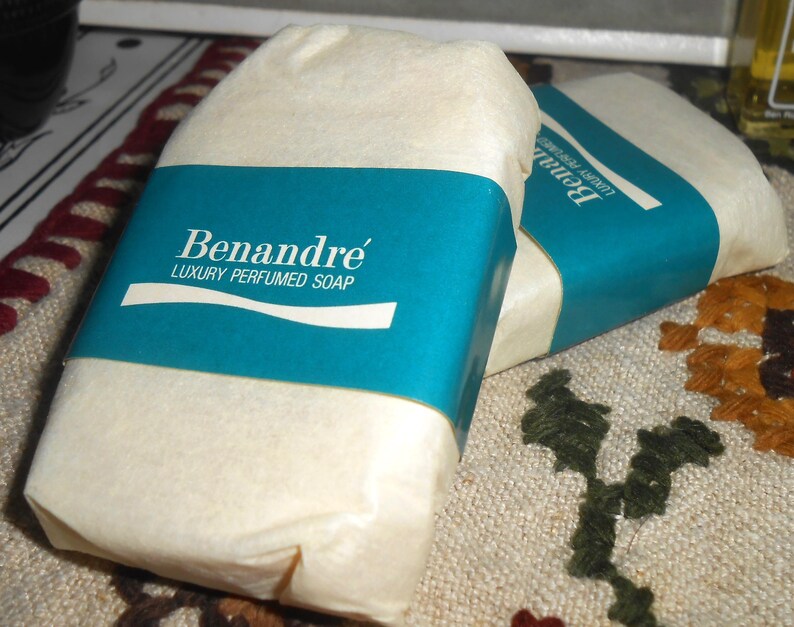 RARE BENANDRE Cologne Miniature & Bath Soap 3pc Set Ben Rickert - Etsy