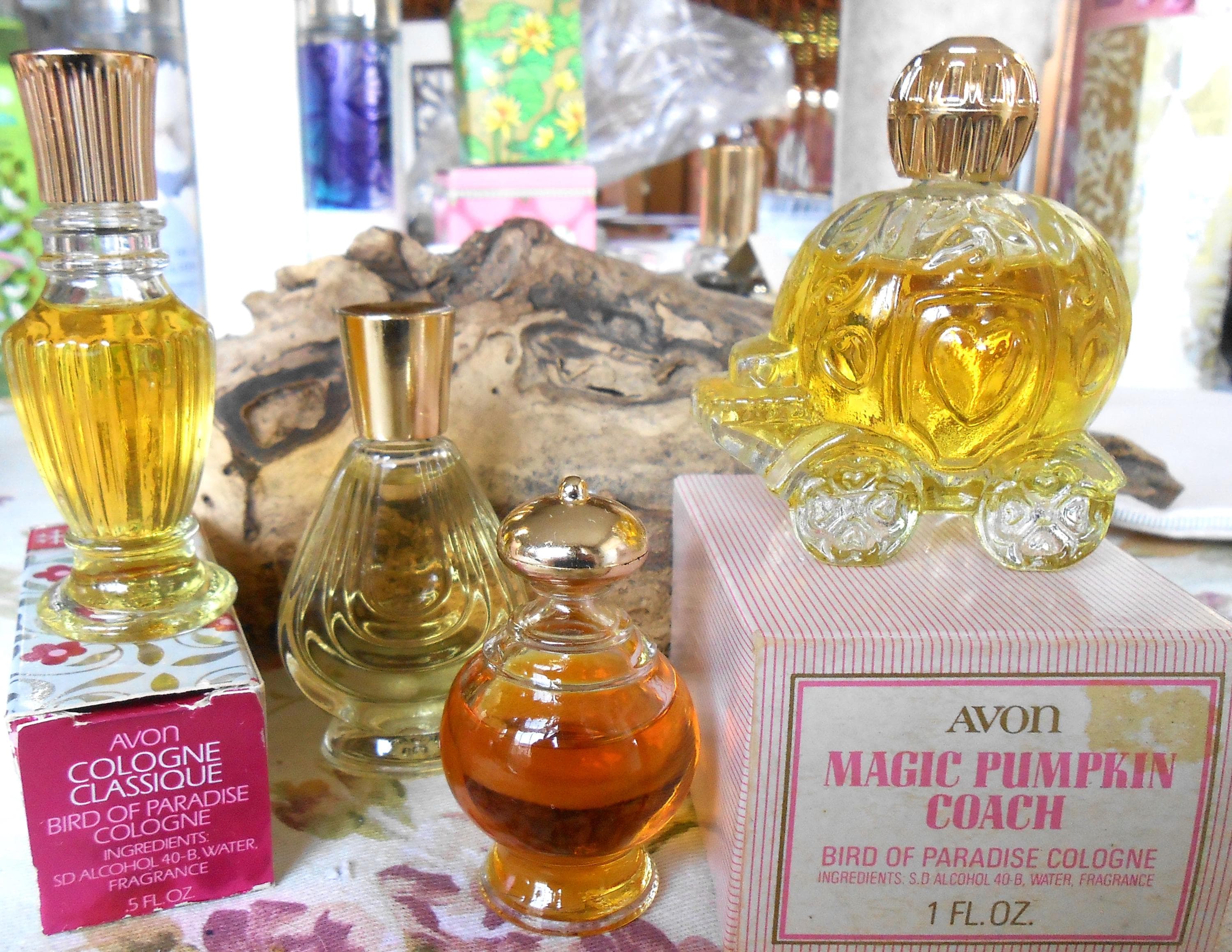 Avon Mini Perfume Bottles - Etsy
