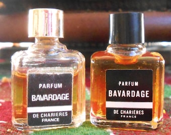 Bavardage de Charières France Parfum Micro Miniature Set .03oz/1ml Full 1950's Rare