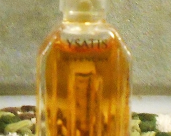RARE Classic Ysatis 1/8oz Miniature Parfum Perfume Original Formula by Givenchy Vanity Collectible Distinctive Bottle 1990's Vintage