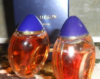 Set 2 Boucheron Women EDP .15oz/4.5ml Splash Travel Miniature Distinctive Bottle Rare