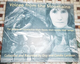 Voices from the Mountains Collected Recorded by Guy and Candie Carawan 1996 1st Edition PB University of Georgia Press