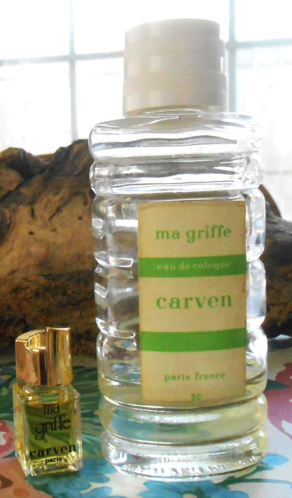 Rare 1970's Ma Griffe by Carven Set of Two True Perfume