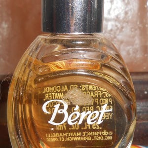 RARE Prince Matchabelli Beret Original Perfume .25oz Miniature Collectible Vanity Bottle