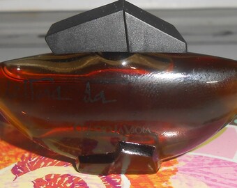 1990 Raro Claudio La Viola Lettera Da Eau de Parfum Miniatura .17oz/5ml Botella distintiva