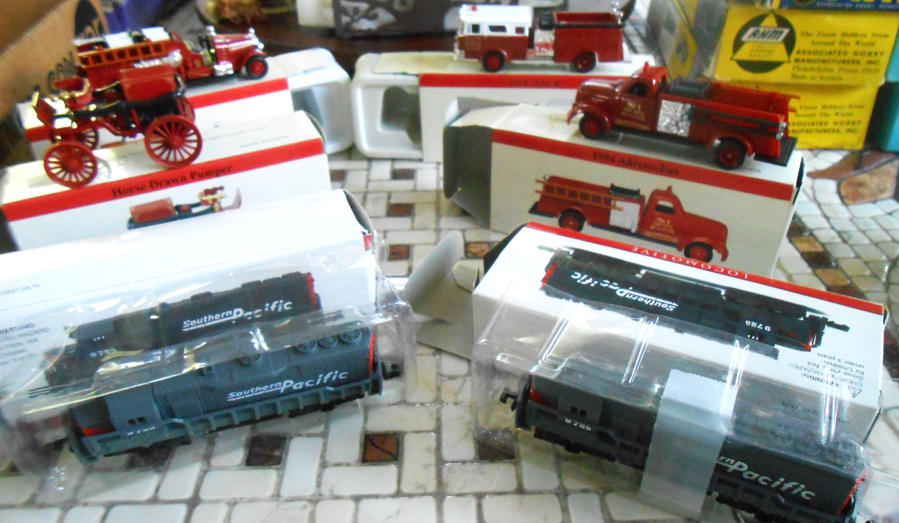 Old toy fire trucks - Etsy 日本