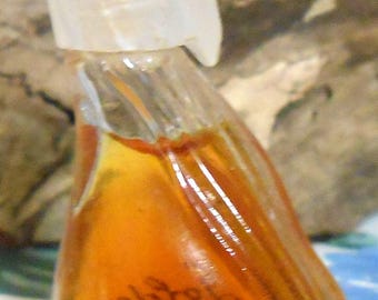 Botella distintiva coleccionable en miniatura de EDT de 1/8 oz de Vintage Golden Drop de Reichenbach Paris