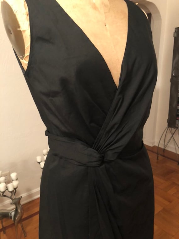 Dkny black cheap sleeveless dress