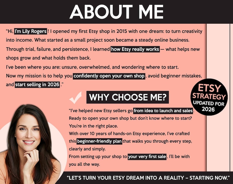 Sell on Etsy 2026 - Etsy Shop Setup & Business Planner, How to Start an Etsy Shop, Success Guide for Beginners, Open a Shop and Grow Sales image 3