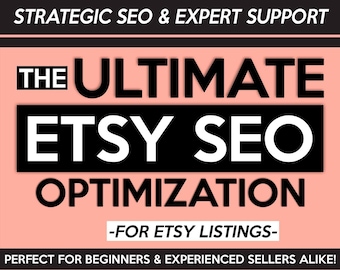 Etsy SEO 2026 – Custom Listing Title, Description, Tags and Keywords Optimization for Etsy Sellers, Etsy Listing Help Service for Visibility