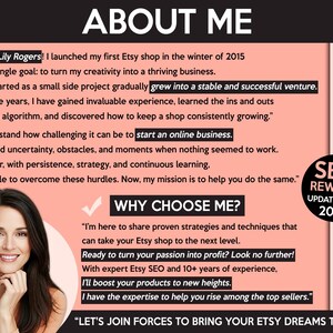 Etsy SEO 2026 - Etsy SEO Help, Custom Listing, Tags And Keywords Research Optimization, Etsy Marketing Service, Etsy SEO Guide, Sell On Etsy image 3