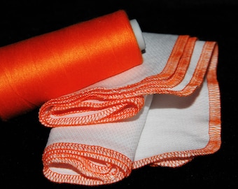 Reusable Paper Towels - Paper Free  - Set of 6 Orange