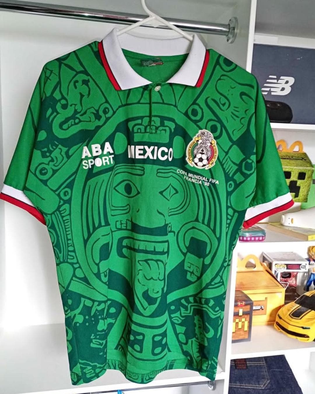 1994 Aztec RARE Adidas Mexico World Cup Jersey Football Soccer T