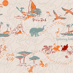 Der König der Löwen Kreis des Lebens Musterdesign 12x12 300 DPI