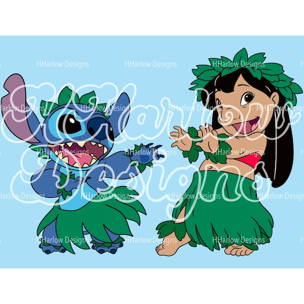 Lilo Dancing Png - Etsy UK