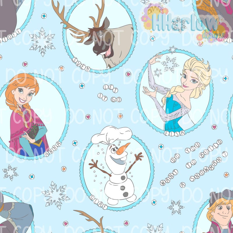 Semeless Winter Character Seamless - Etsy