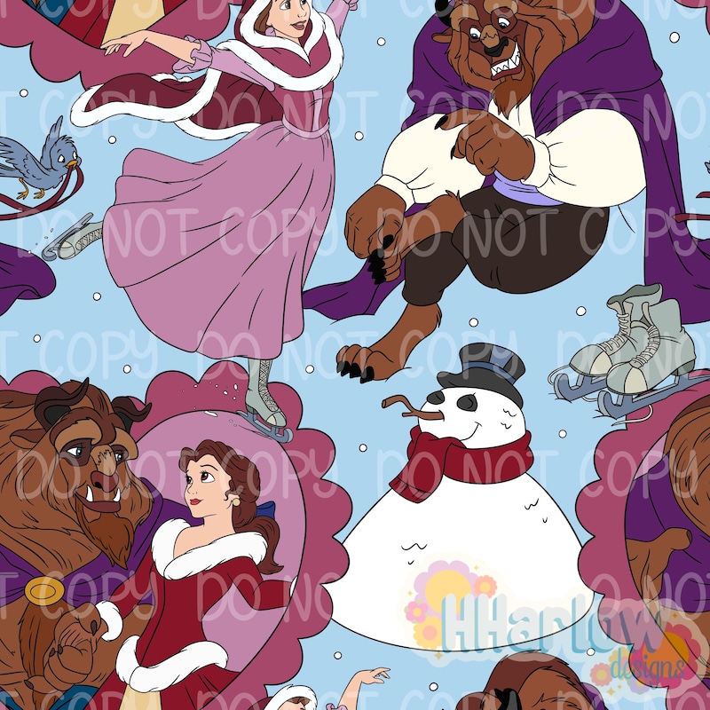 Semeless Winter Character Seamless - Etsy