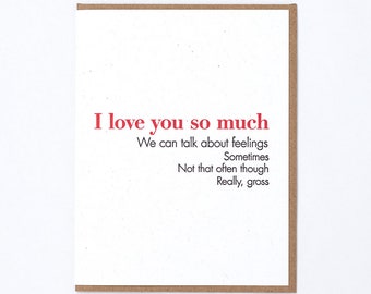 Feelings Greeting Card