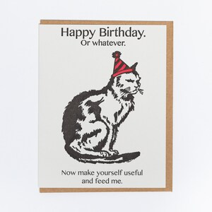 Cranky Cat Birthday