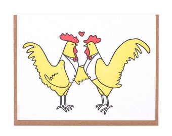 Rooster Wedding