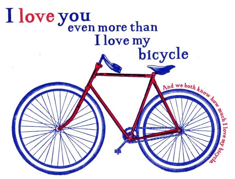 Bike Love Etsy