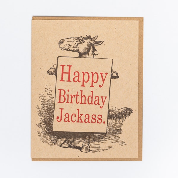 Jackass Birthday - Etsy