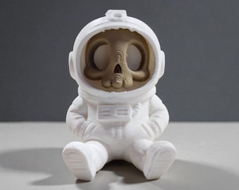 3d Printed Sitting Astronaut
